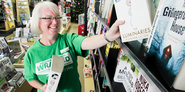 Paper Plus Taradale manager Toni Reid is one of Hawke's Bay retail workers to have noticed the increase in spending. Photo/Warren Buckland.