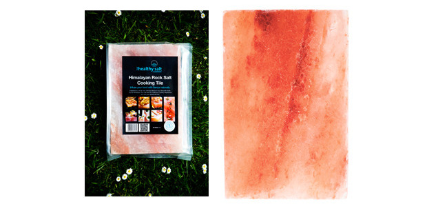 A Himalayan rock salt cooking tile makes a unique Christmas gift.