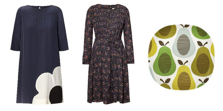 Orla Kiely tunic and dress; Orla Kiely melamine plate. Photos / Supplied.