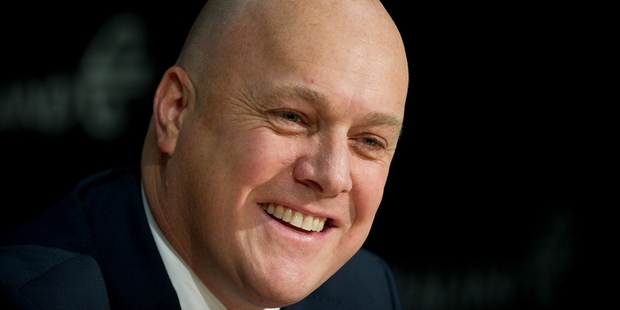 Christopher Luxon is Air New Zealand's chief excecutive.