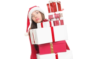 MasterCard says that almost a third of women buy gifts for 10 or more people. Photo / Getty Images