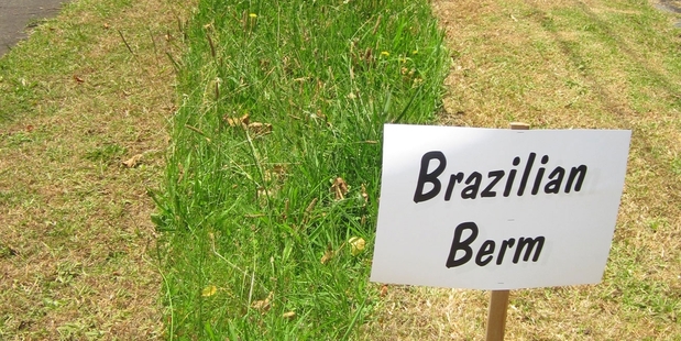 "I was mowing the lawn and ran out of petrol," writes a reader from Baildon Rd in Grey Lynn. "Couldn't be bothered going to refill the can so put out the sign to appease the neighbours."