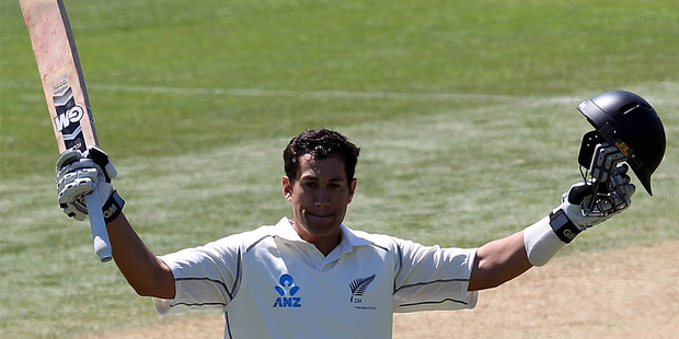 Black Caps captain Ross Taylor has earned a second consecutive test century.