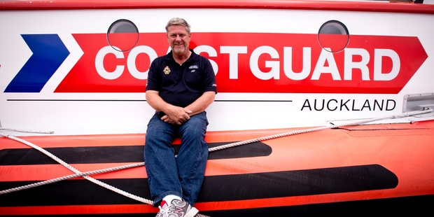 Duthie Lidgard says coastguard members are not paramedics but the care they give can save a finger, limb, or even a life. Photo / Dean Purcell
