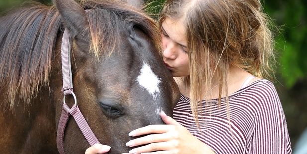 Ashleigh Kearns, 15, was devastated when her horse was taken last week. Photo/Duncan Brown