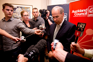 Auckland City Mayor Len Brown. Photo / Dean Purcell