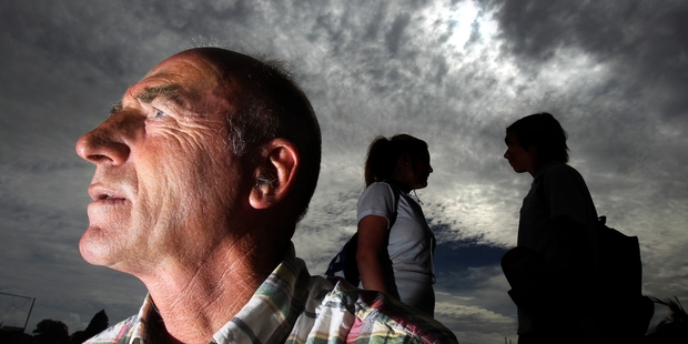 Richard Wigelsworth has seen increasing numbers of students seek his services. Photo / John Borren