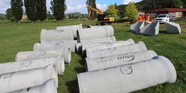 Work on a Northland Regional Council project to reduce some of the risks from flooding has begun in Kaeo.