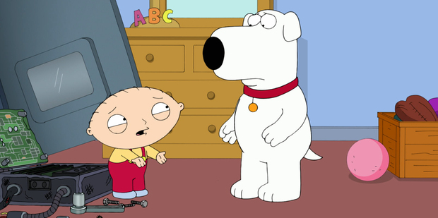 Brian the family dog has returned to Family Guy after his death caused an outcry by fans.