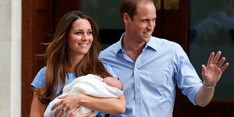 Kate Middleton's iconic polka dot dress. Photo / AP