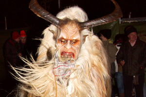 Santa's creepy accomplice, Krampus. Photo / Creative Commons