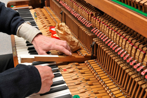 Jonathan Mason is an Auckland piano tuner. Photo / Thinkstock