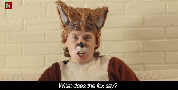 Number one youtube video is Ylvis - The Fox (What Does the Fox Say?) Official music video.