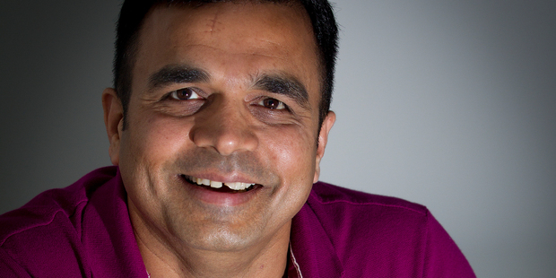 Ash Parekh says he stays on call all hours of the day and night - even on holiday - because 'I love it'. Photo / Sarah Ivey