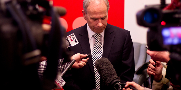 Auckland City Mayor Len Brown keeps his job as Auckland Council passed a vote to censure him. Photo / Dean Purcell