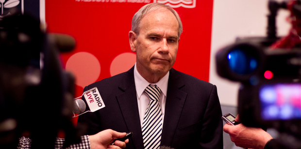 Councillors unanimously passed a vote to censure Len Brown for breaching the council's code of conduct. Photo / Dean Purcell