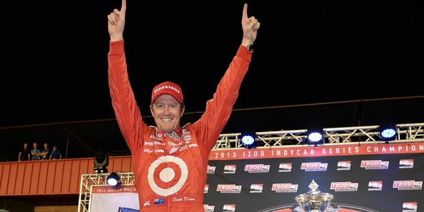 Scott Dixon is riding high after his third IndyCar series win. Picture / Getty Images