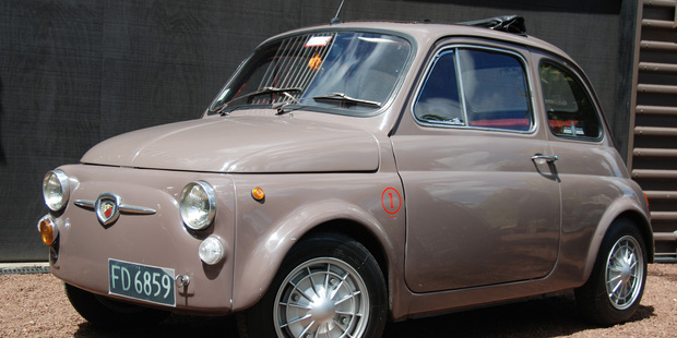 The Fiat 500 Nuova Bambina now has a 126's 650cc motor with bigger valves and a hotter cam added. Pictures / Jacqui Madelin