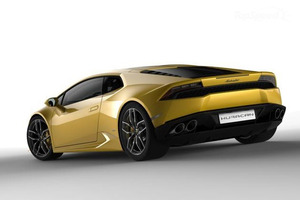 Leaked images of the upcoming Lamborghini Huracan