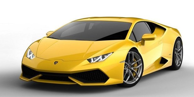 Leaked images of the upcoming Lamborghini Huracan