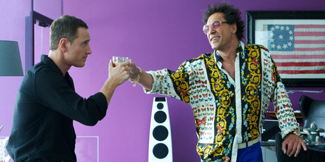 Michael Fassbender and Javier Bardem 'The Counselor'. Photo / AP