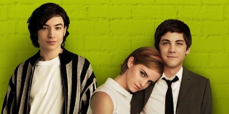 Ezra Miller, Emma Watson and Logan Lerman in 'The Perks Of Being A Wallflower'.