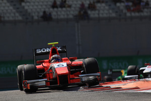 It was deja vu for Mitch Evans, with a frustrating season in GP2. Picture / GP2 Media