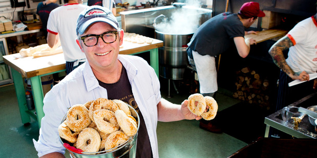 Al Brown's busy year included opening Best Ugly Bagel in Auckland. Photo / Babiche Martens