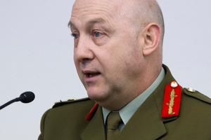 Chief of Defence, Lieutenant General Rhys Jones. Photo / NZ Herald