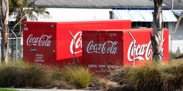 Coca Cola Amatil's New Zealand headquarters off Carbine Road in Mount Wellington. Photo / Martin Sykes