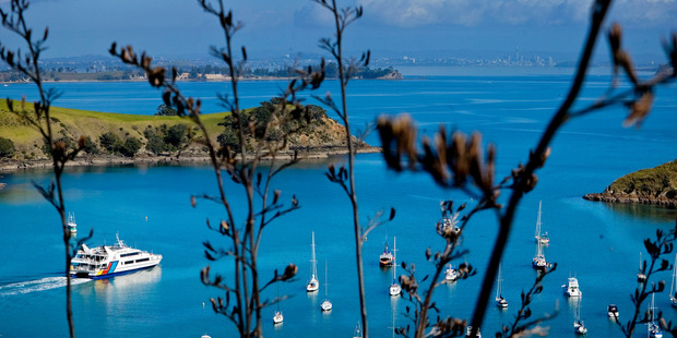 The Fullers ferry trip to Waiheke Island doubles as a fabulous harbour cruise.
