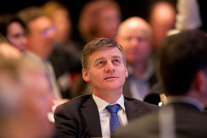Bill English today revealed the Treasury's latest take on the state of the Government books. Photo / Richard Robinson