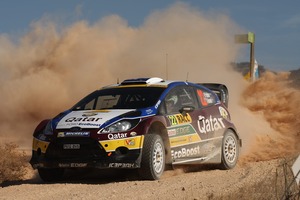 Hayden Paddon and John Kennard's WRC Ford Fiesta Picture / M-Sport