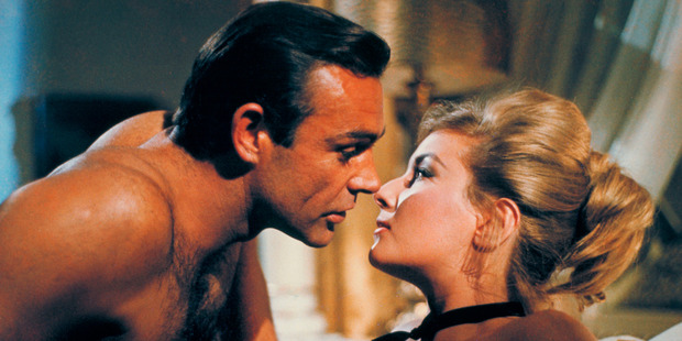 Sean Connery as James Bond in a scene from the 1963 film From Russia With Love.