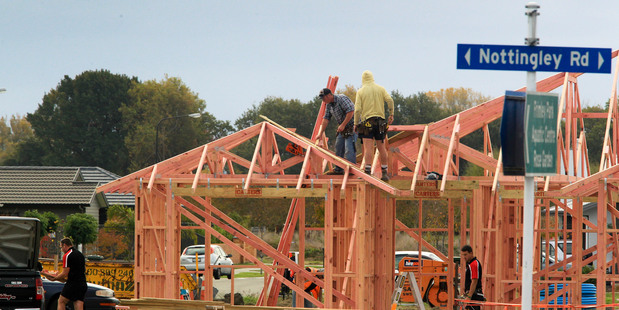 House prices are unlikely to be affected, say building industry leaders, because the price-fixing claims involve only commercial clients. Photo / APN