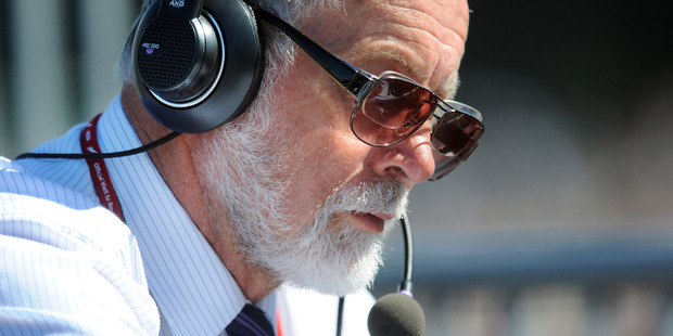 Broadcaster Geoff Robinson. Photo / NZPA