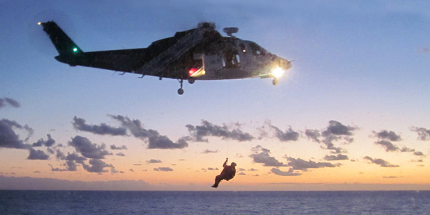 The Northland Recuse Helicopter was needed to save a fisherman who had a heart attack on his boat.