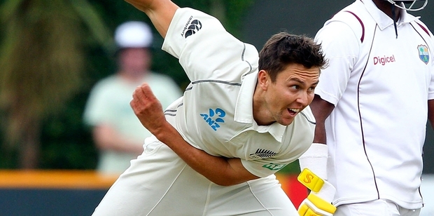 Trent Boult has been one of the kingpins of the series for NZ. Photo / Getty Images