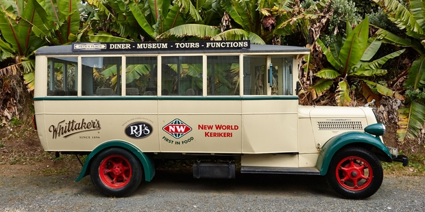This 1936 Studebaker bus sold for $37,000 when the contents of Pete's Pioneer and Transport Museum were auctioned. Photo/Supplied.
