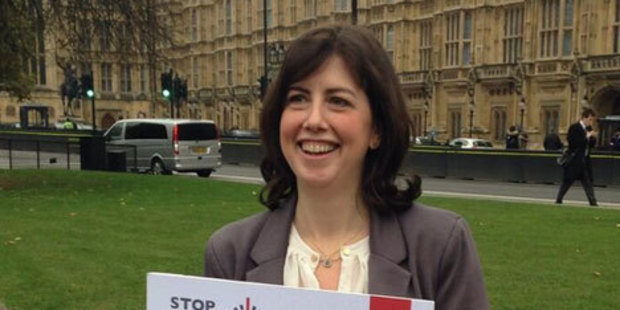 Lucy Powell received an apology from The Sun newspaper after it labelled her Britain's 'laziest' MP - while she was on maternity leave. Photo / @LucyMPowell