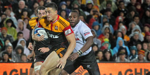 Sonny Bill Williams has signed a two-year deal with the NZRU and the Chiefs. Photo / Alan Gibson.