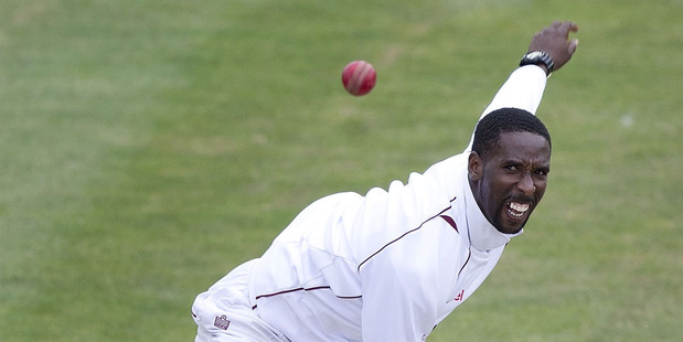 Shane Shillingford of the West Indies. Photo / Getty Images