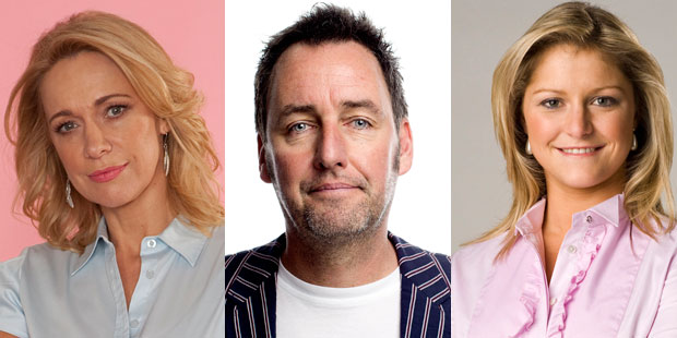 Alison Mau (left) is leaving Seven Sharp, while Mike Hosking and Toni Street are stepping in.