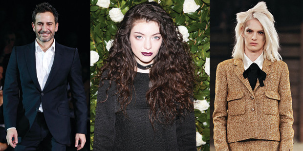 Marc Jacobs; Lorde; Ashleigh Good. Photos / Supplied