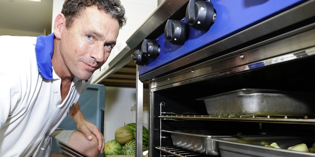 HELPING HAND: Cooking co-ordinator Toby Lerew at St Peter's Church. PHOTO/GEORGE NOVAK