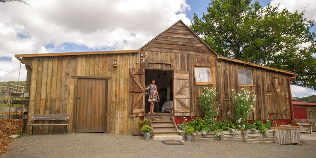 The Boutique Barn is a vintage-inspired place to escape. Photo / Jason Dorday