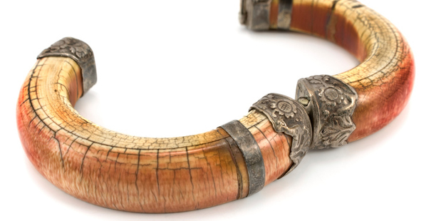 Ivory bracelet. Photo: Getty images