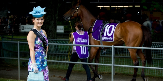 Viva Fashions in the Field supreme winner Sian Roosenbrand received an "awesome birthday present" yesterday at the Ellerslie races. Photo / Sarah Ivey