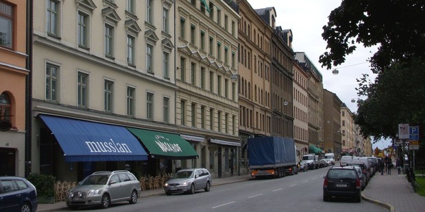 The three-bedroom apartment above Stockholm's Wasahof restaurant was author Astrid Lindgren's home for 61 years. Photo / Creative Commons image by Wikimedia user Holger.Ellgaard