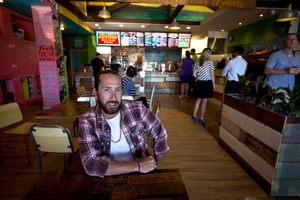 Conor Kerlin says Mexicali Fresh began gaining real traction only when its second store opened in Newmarket's Nuffield St in 2006. Photo / Dean Purcell